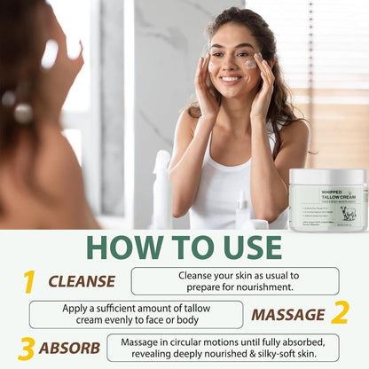 Whipped Tallow Cream 200 ml Pack of 2